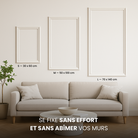 Kit Moulure Murale Déco – Auto-Adhésif & Prêt à Poser