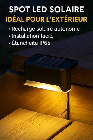 Lampe LED Solaire Extérieures