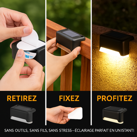 Lampe LED Solaire Extérieures