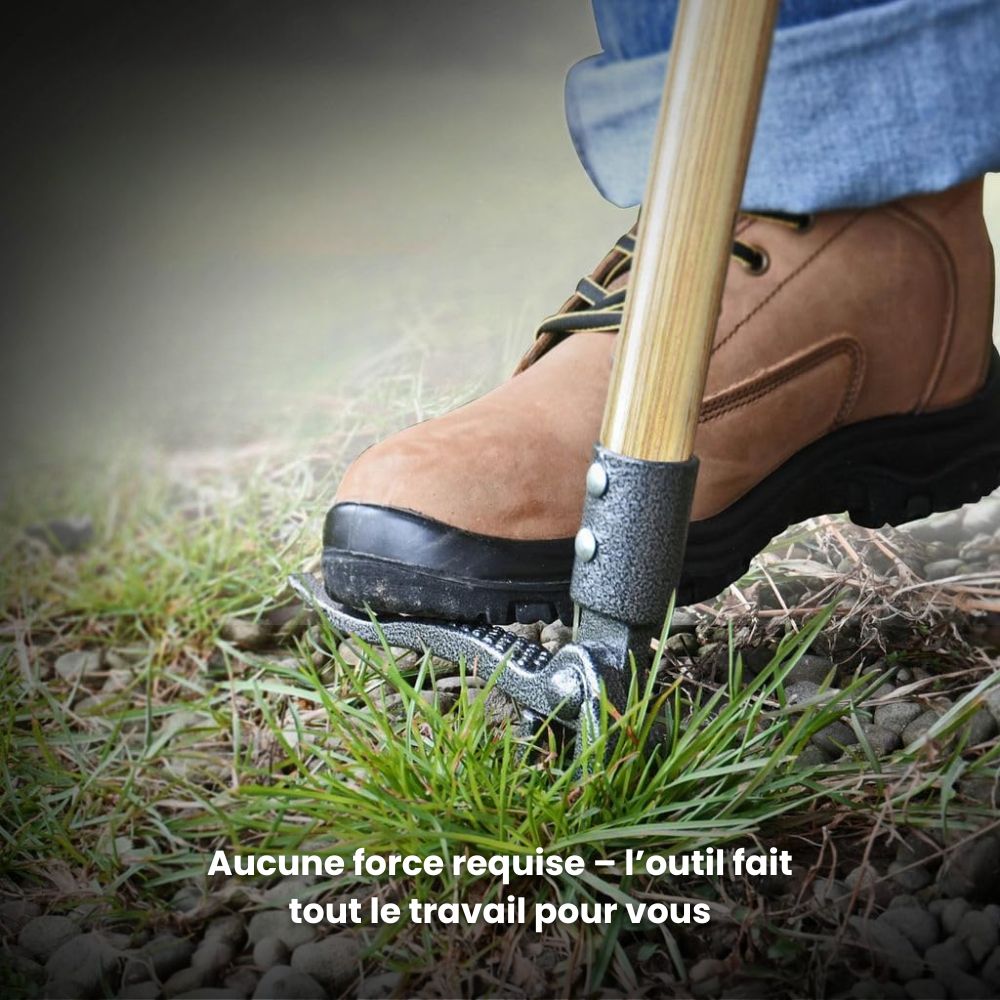 Outil de désherbage révolutionnaire