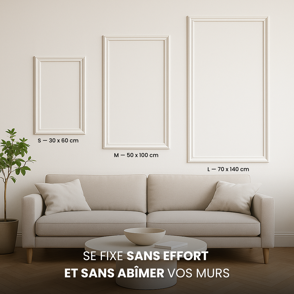 Kit Moulure Murale Déco – Auto-Adhésif & Prêt à Poser